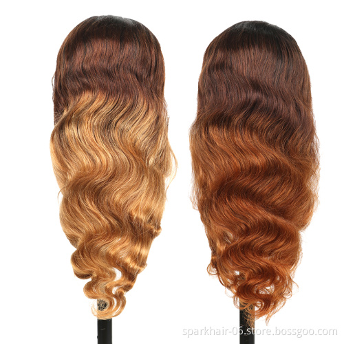 SPARK 13X6 Transparent Lace Front Human Hair Wigs For Black Women,Wholesale 13x4 Lace Frontal Wig Transparent HD Lace Wig Vendor